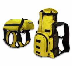 K9 Sport Sack Multifunctionele Hondenrugzak Walk On Geel- Hondentas