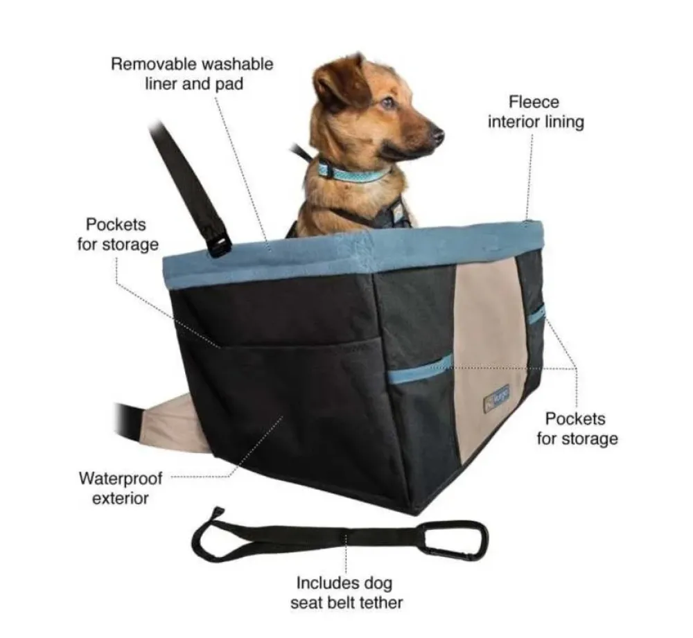 Kurgo Honden Autostoel Rover Booster Seat- Honden Autostoel