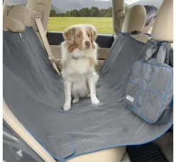 Kurgo Hondendeken Voor De Achterbank Hammock Grey- Hondendeken Auto