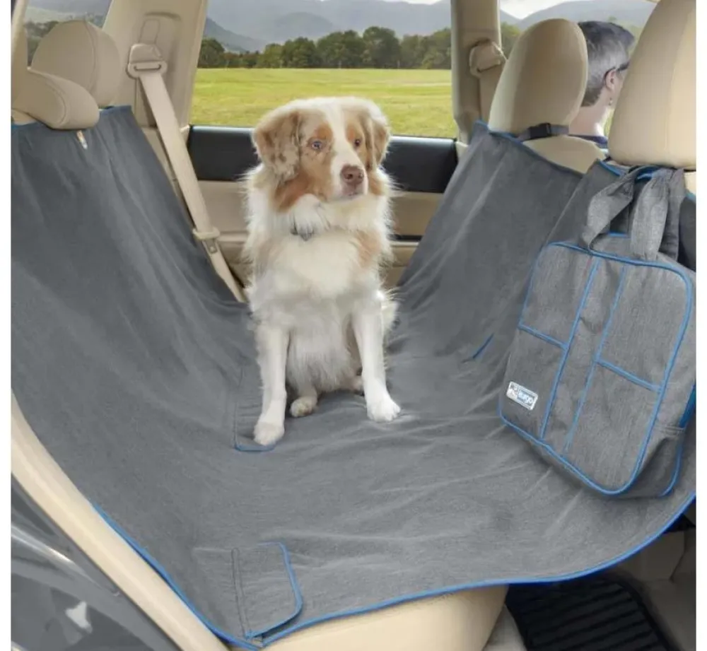 Kurgo Hondendeken Voor De Achterbank Hammock Grey- Hondendeken Auto