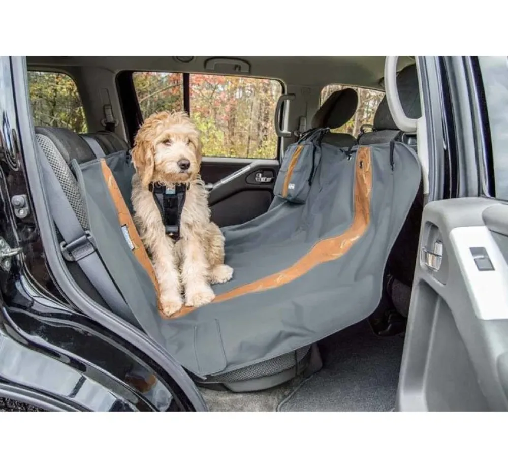 Kurgo Hondendeken Voor De Achterbank Hammock Charcoal- Hondendeken Auto