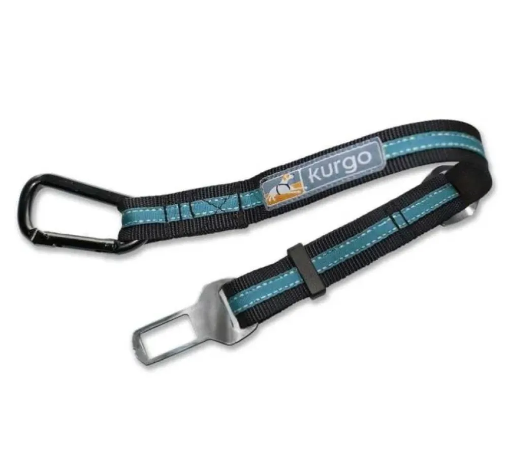 Kurgo Veiligheidsriem Voor Autogordel Blauw- Autogordel Hond