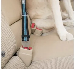 Kurgo Veiligheidsriem Voor Autogordel Blauw- Autogordel Hond
