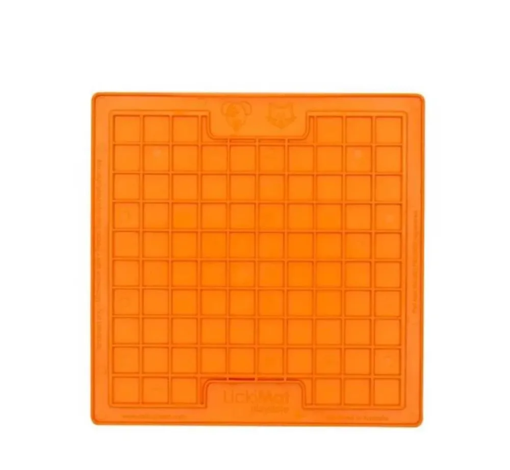 Lickimat Playdate Classic Oranje- Voerbakken