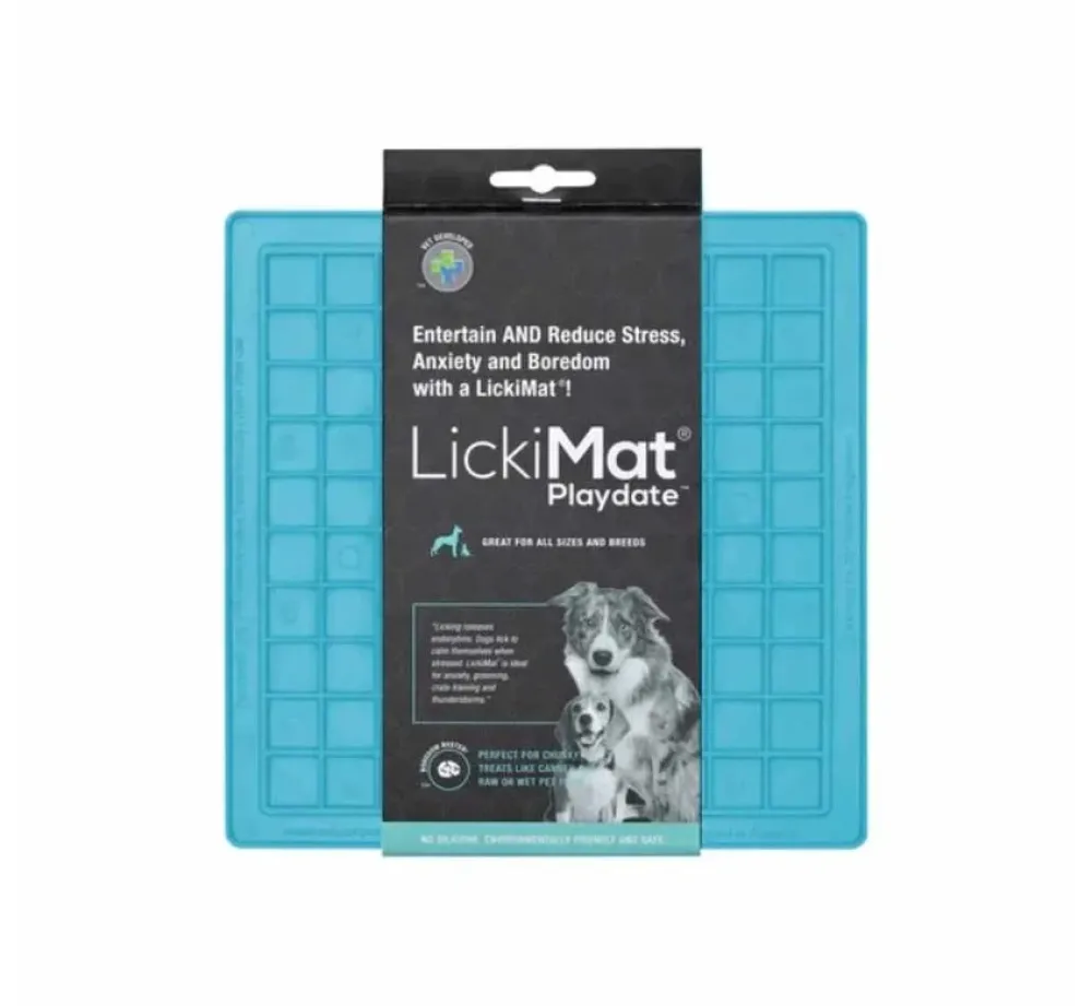Lickimat Playdate Classic Turquoise- Voerbakken