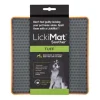 Lickimat Soother Tuff Oranje- Voerbakken