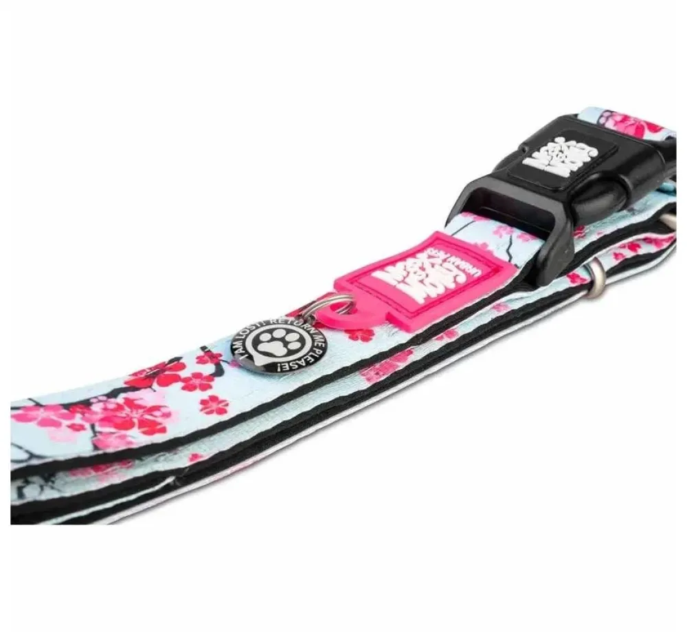 Max & Molly Hondenhalsband Cherry Bloom- Hondenhalsband