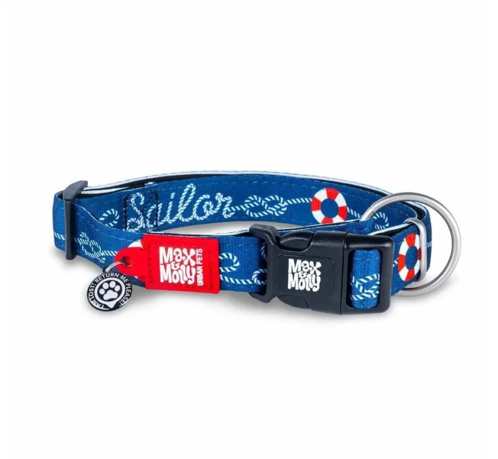 Max & Molly Hondenhalsband Sailor- Hondenhalsband