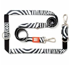 Max & Molly Hondenriem Multi Function Zebra- Puppy Riem