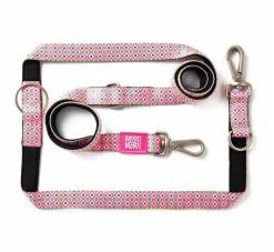 Max & Molly Hondenriem Multi Function Retro Pink- Puppy Riem