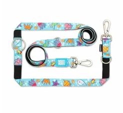 Max & Molly Hondenriem Multi Function Blue Ocean- Puppy Riem