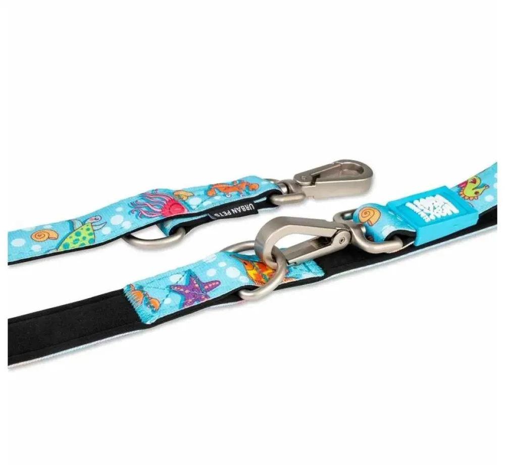 Max & Molly Hondenriem Multi Function Blue Ocean- Puppy Riem