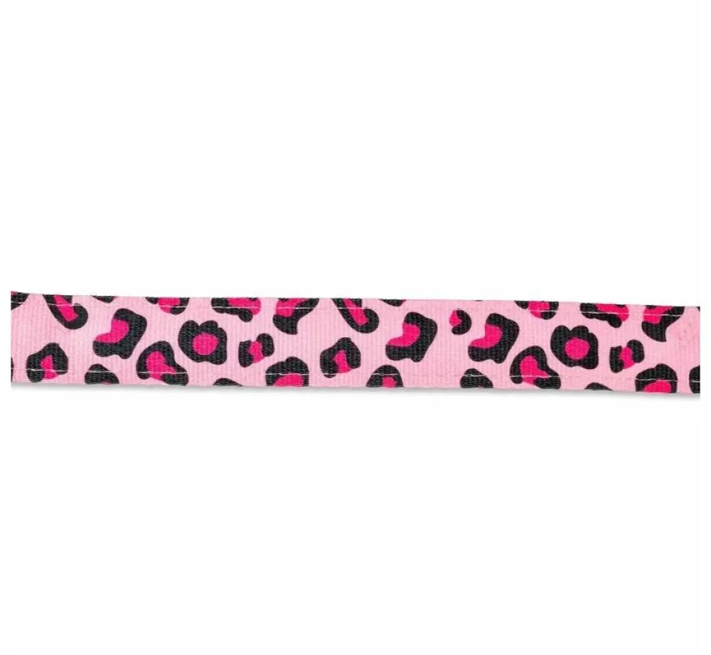 Max & Molly Hondenriem Multi Function Leopard Pink- Puppy Riem