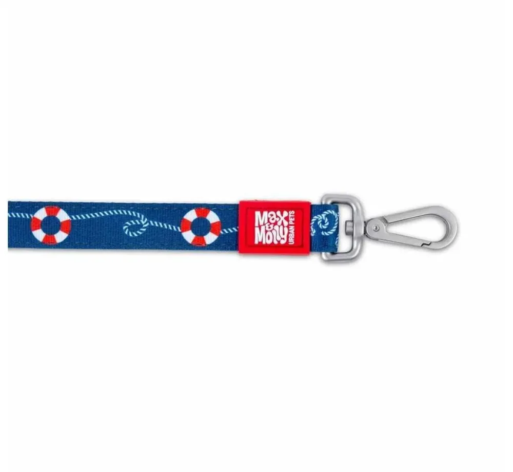 Max & Molly Hondenriem Short Leash Sailor- Puppy Riem