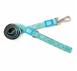 Max & Molly Hondenriem Short Leash Retro Blue- Puppy Riem