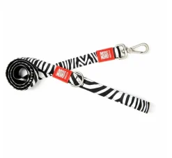 Max & Molly Hondenriem Short Leash Zebra- Puppy Riem