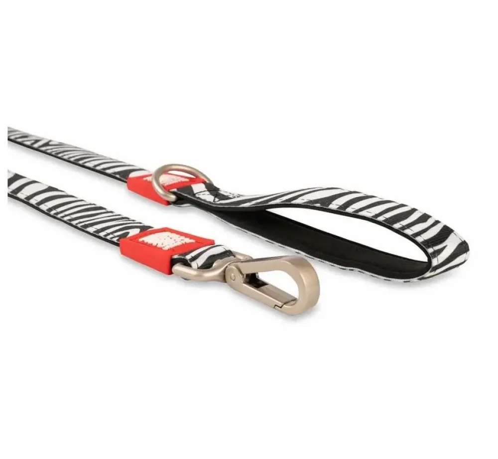 Max & Molly Hondenriem Short Leash Zebra- Puppy Riem