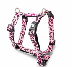 Max & Molly Hondentuig Leopard Pink- Puppy Tuig & Puppy Harnas
