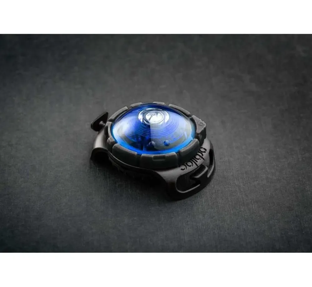 Orbiloc Veiligheidslamp Dog Dual Light Blauw- Hondenhalsband