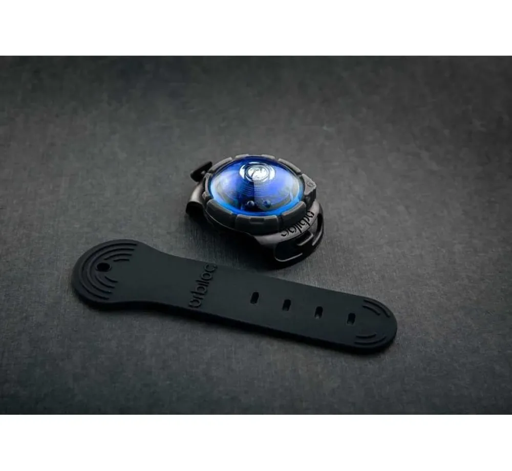 Orbiloc Veiligheidslamp Dog Dual Light Blauw- Hondenhalsband