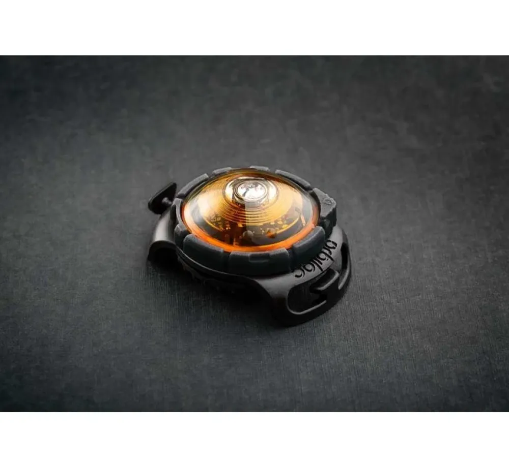 Orbiloc Veiligheidslamp Dog Dual Light Amber- Hondenhalsband