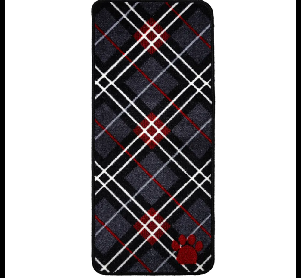 Pet Rebellion Droogloopmat Tartan- Droogloopmat Hond