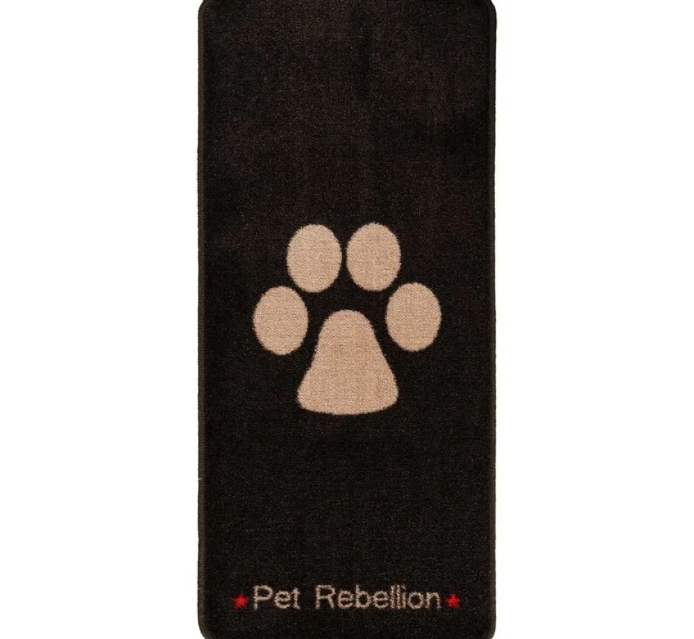 Pet Rebellion Droogloopmat Stop Muddy Paws Bruin- Droogloopmat Hond
