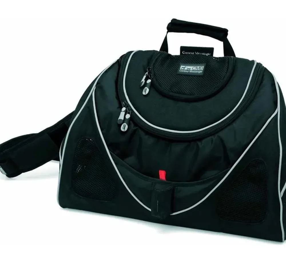 Petego Hondendraagtas Contour Black Label Zwart- Hondentas