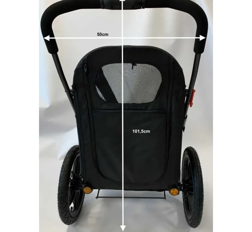 Petique Hondenbuggy Breeze- Voor De Fiets