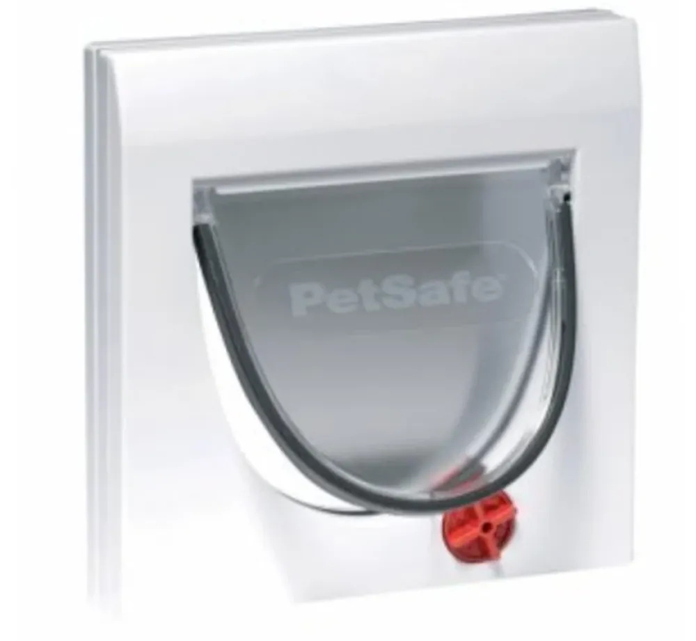 Petsafe Staywell Klassiek Kattenluik Wit- Kattenluik
