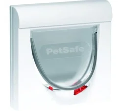 Petsafe Staywell Magnetisch Kattenluik Wit- Kattenluik