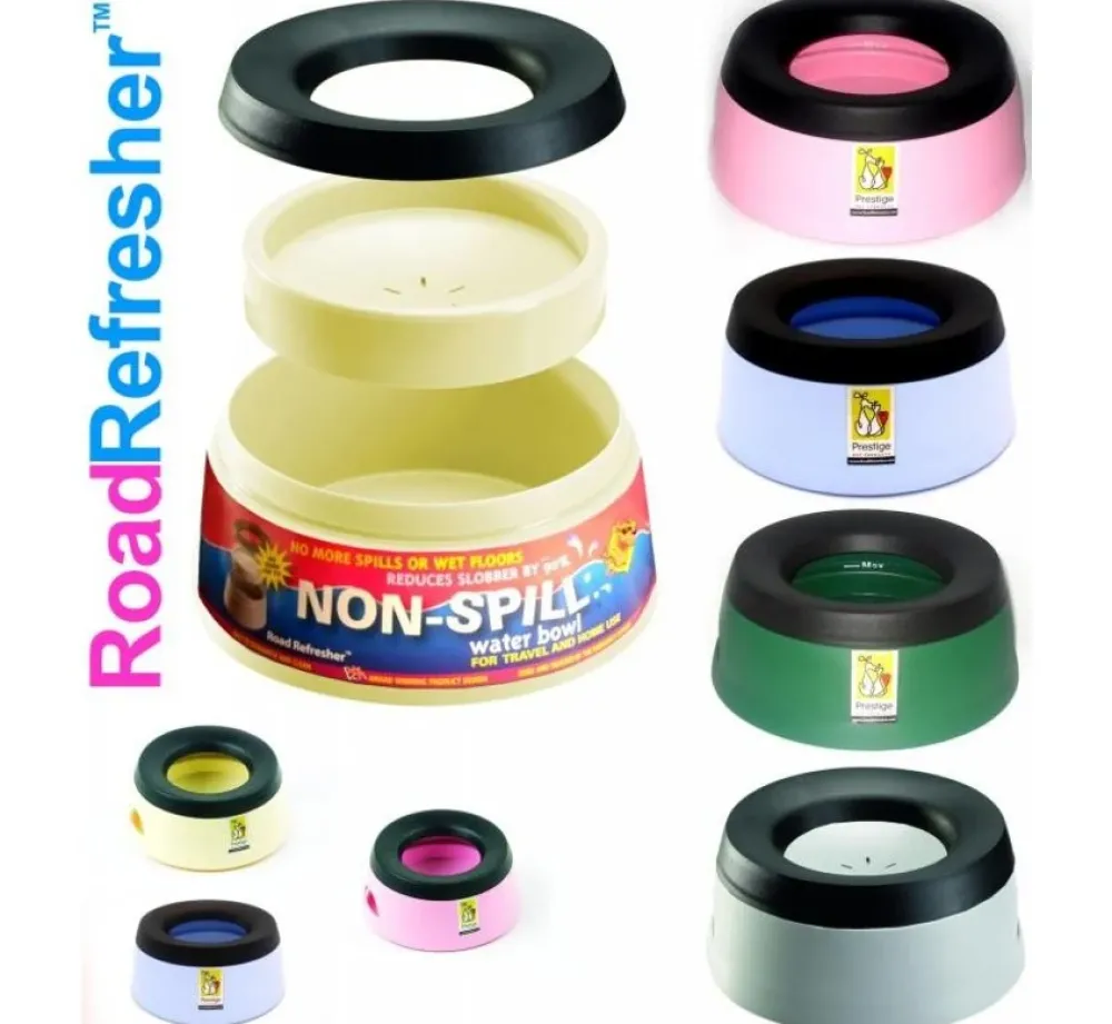 Prestige Pet Products Drinkbak Road Refresher Roze- Voor De Boot