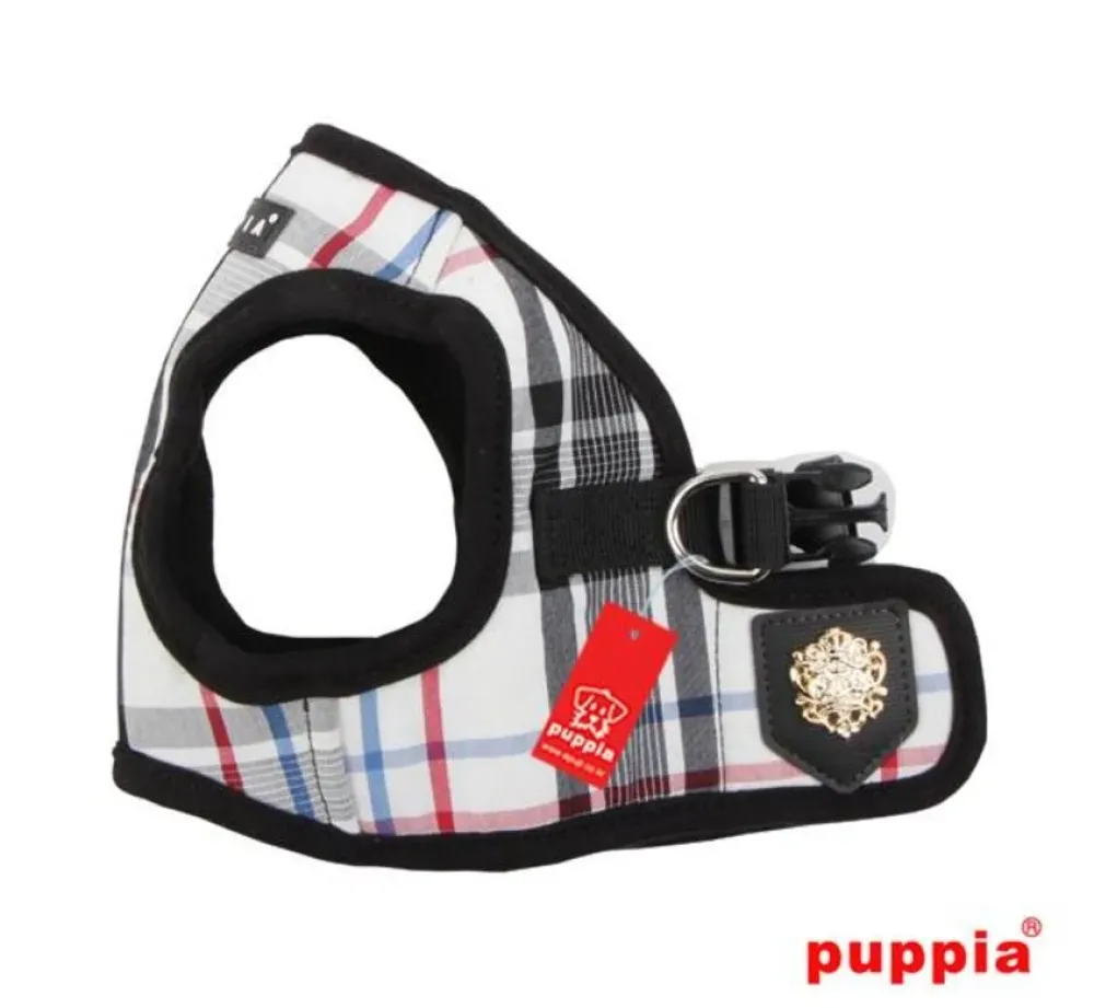 Puppia Hondentuig Junior Harness Zwart- Puppy Tuig & Puppy Harnas