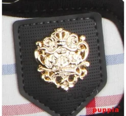 Puppia Hondentuig Junior Harness Zwart- Puppy Tuig & Puppy Harnas