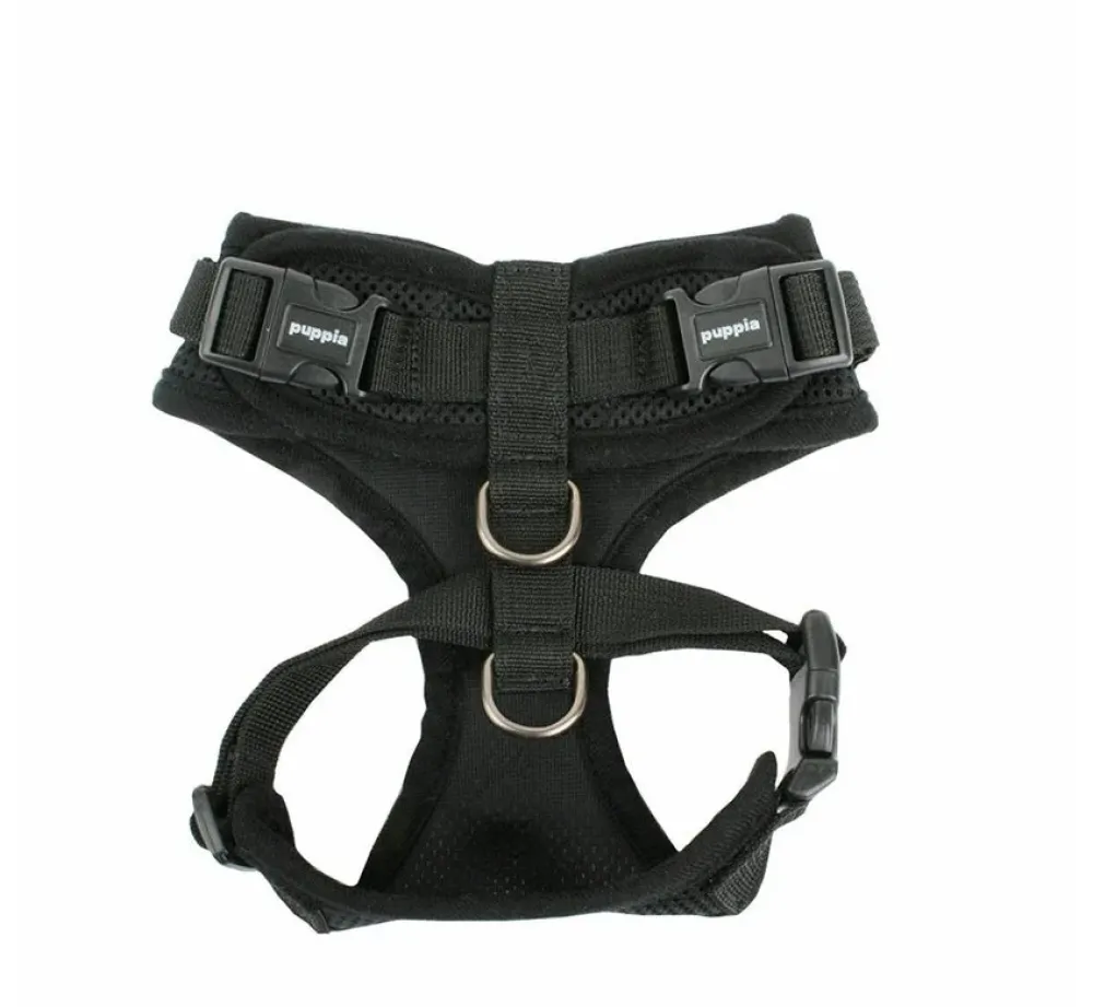 Puppia Hondentuig Ritefit Zwart- Puppy Tuig & Puppy Harnas