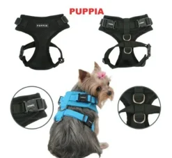 Puppia Hondentuig Ritefit Zwart- Puppy Tuig & Puppy Harnas