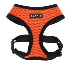 Puppia Hondentuig Soft Harness Oranje- Puppy Tuig & Puppy Harnas