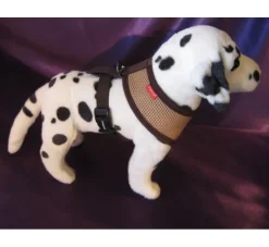 Puppia Hondentuig Soft Harness Beige- Puppy Tuig & Puppy Harnas