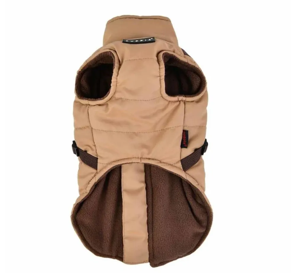 Puppia Mountaineer Vest Beige- Puppy Tuig & Puppy Harnas
