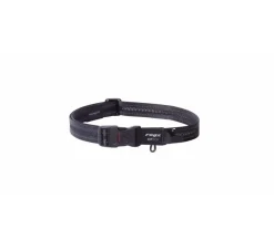 Rogz Hondenhalsband Airtech Classic Zwart- Hondenhalsband