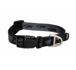 Rogz Hondenhalsband Alpinist Zwart- Hondenhalsband