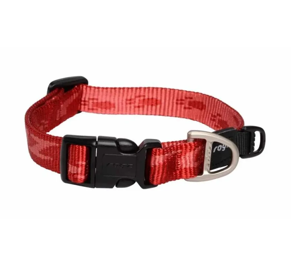Rogz Hondenhalsband Alpinist Rood- Hondenhalsband