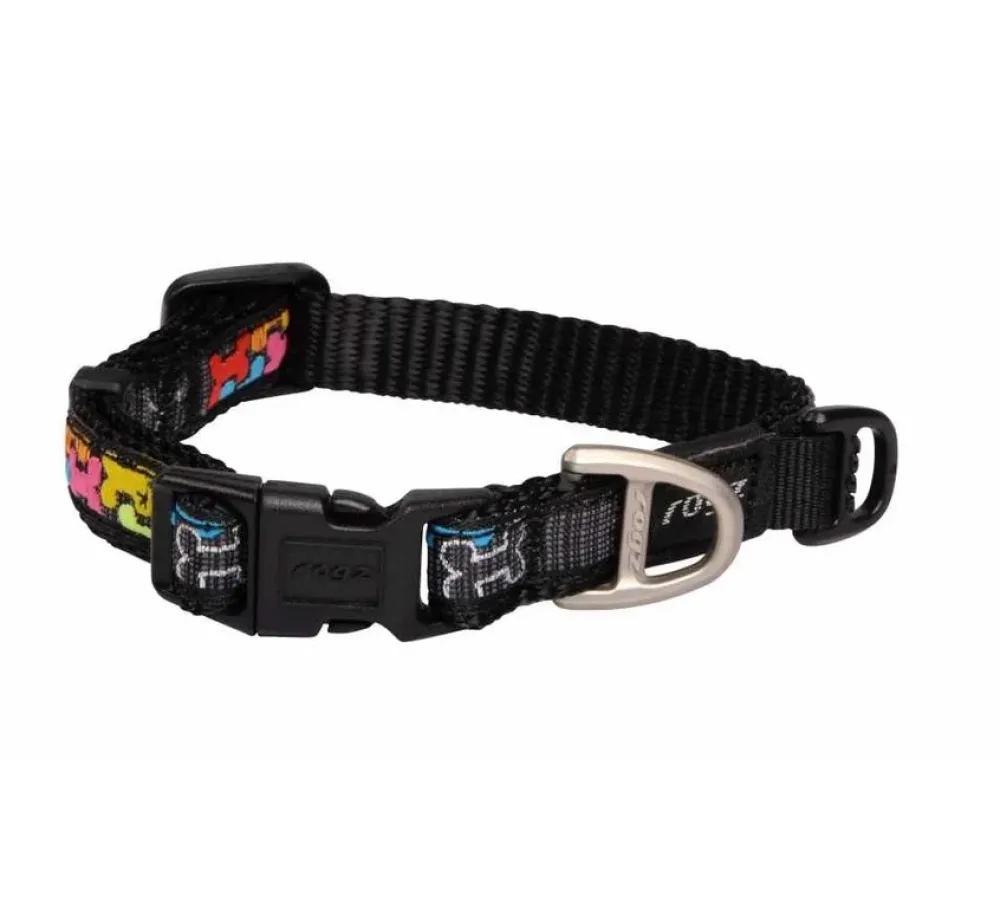 Rogz Hondenhalsband Multi Bone- Hondenhalsband