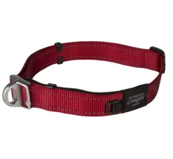 Rogz Hondenhalsband Safety Rood- Hondenhalsband