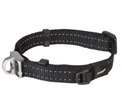 Rogz Hondenhalsband Safety Zwart- Hondenhalsband