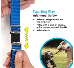 Rogz Hondenhalsband Safety Zwart- Hondenhalsband