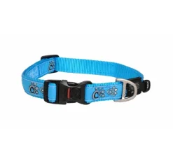 Rogz Hondenhalsband Turquoise Paws- Hondenhalsband