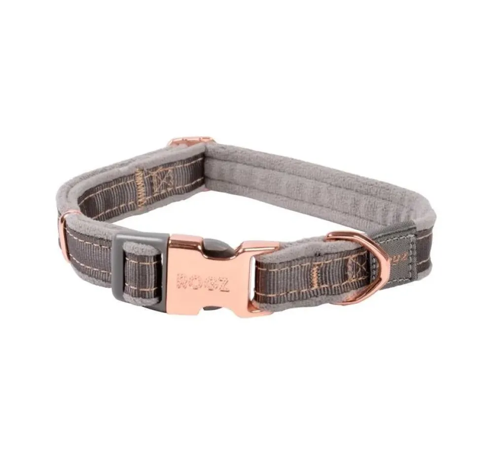 Rogz Hondenhalsband Urban Grijs- Hondenhalsband
