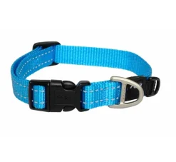 Rogz Hondenhalsband Utility Turquoise- Hondenhalsband