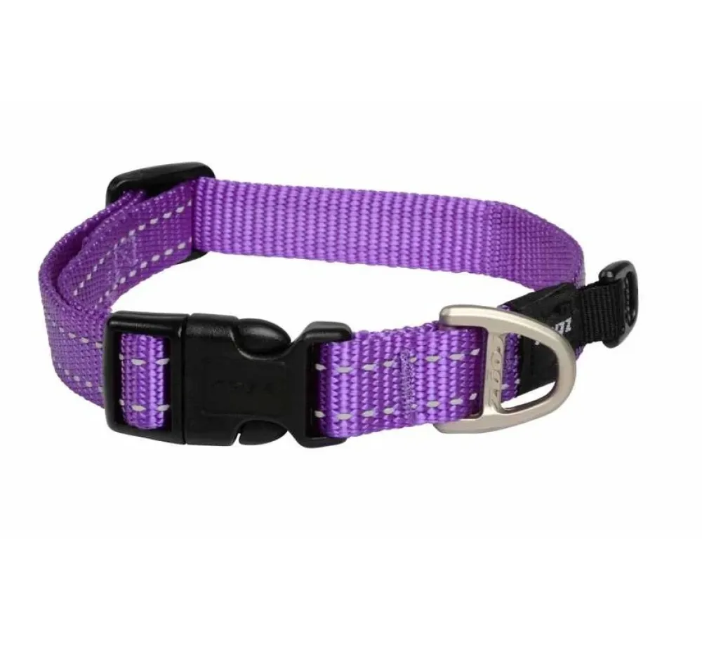 Rogz Hondenhalsband Utility Paars- Hondenhalsband